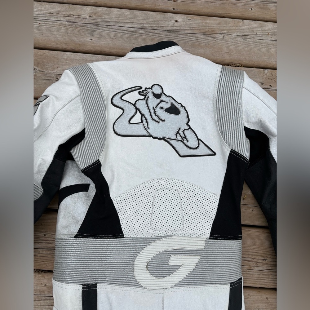 Hein Gericke Ladies One Piece Motorcycle Leather Suit Size 6 - Picture 11 of 15